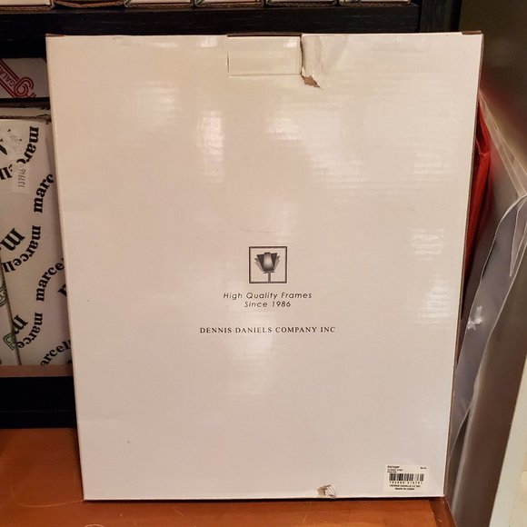 Dennis Daniels Brass Classic Step 8"x10" Photo Frame #P0708B New in Box - Picture 2 of 3